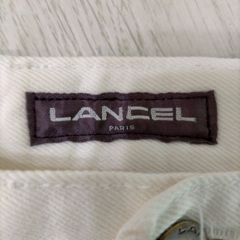 ランセル LANCEL ホワイトデニム メンズ