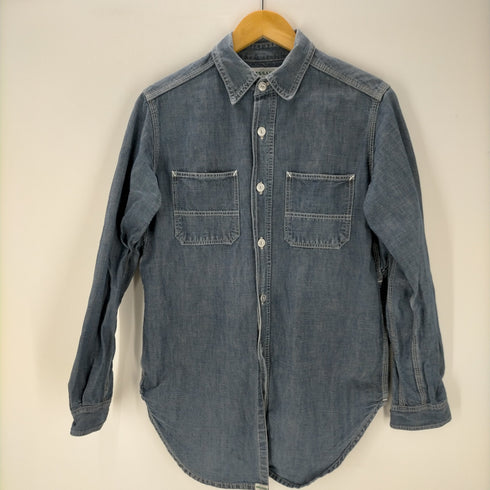 ササフラス SASSAFRAS シャンブレーシャツ アルミボタン メンズ JPN:S