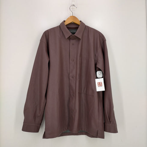 AIVER フェイクレザー オーバーサイズジャケット メンズ JPN:M