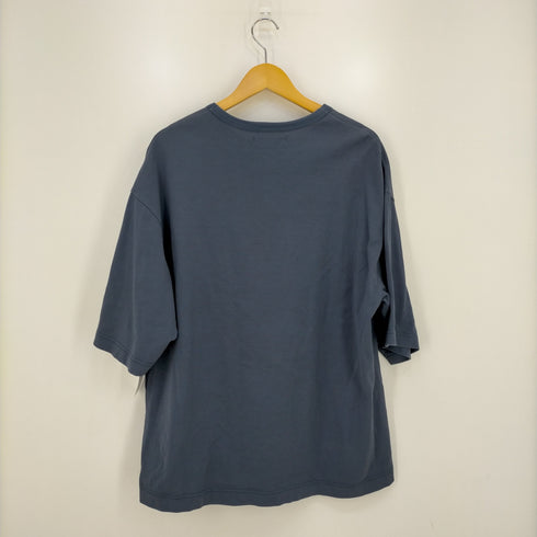 クルニ CULLNI ワイドシルエット ロゴ刺繍 クルーネックTシャツ メンズ