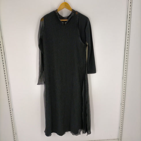 LEANN MOMENT See-through Wrinkle Dress レディース FREE