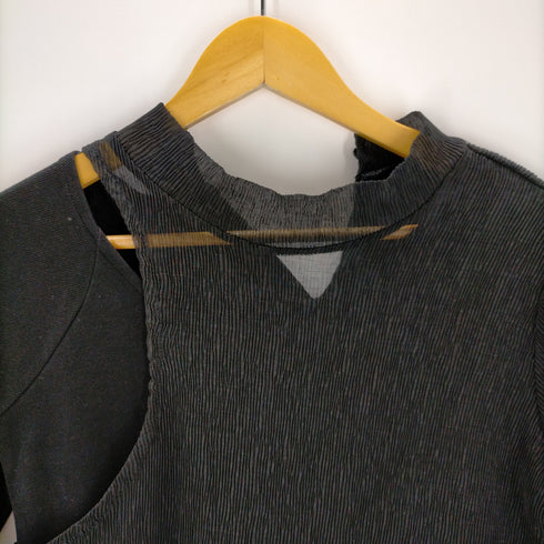LEANN MOMENT See-through Wrinkle Dress レディース FREE