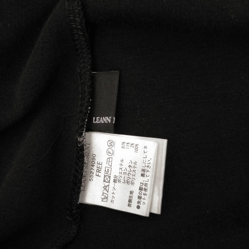 LEANN MOMENT See-through Wrinkle Dress レディース FREE