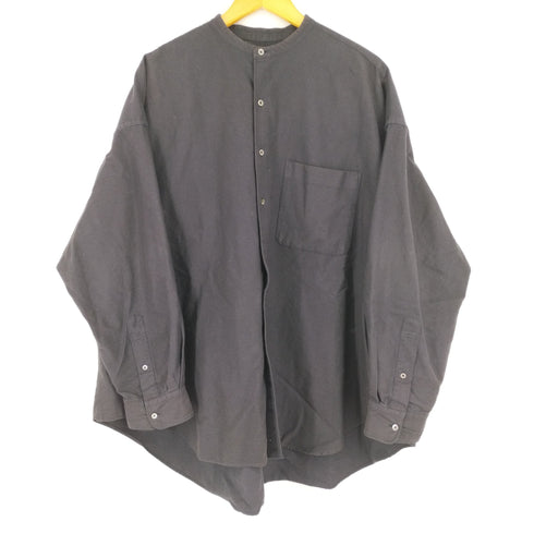グラフペーパー Graphpaper Oxford Oversized Band Collar Shirt メンズ FREE