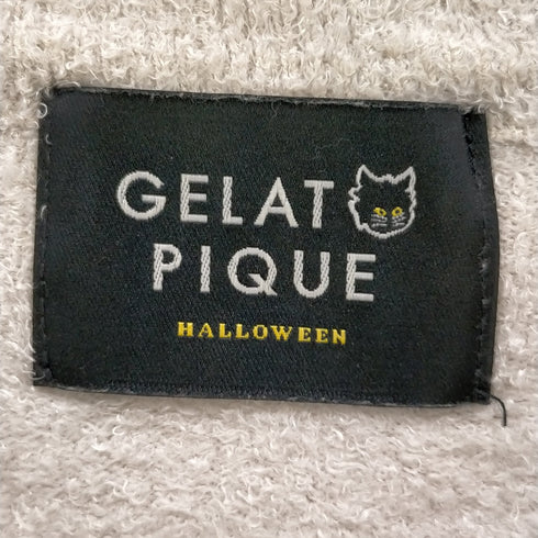 ジェラートピケ gelato pique 2021 HALLOWEEN ハロウィン 猫 総柄 ワンピース レディース FREE