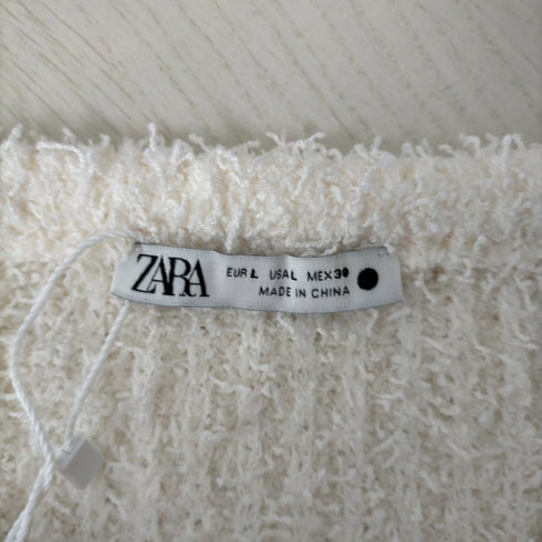 ザラ ZARA FAUX FUR SWEATSHIRT レディース JPN:L