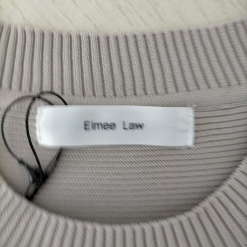 エイミーロウ Eimee Law コクーン配色スリーブニット レディース JPN:38