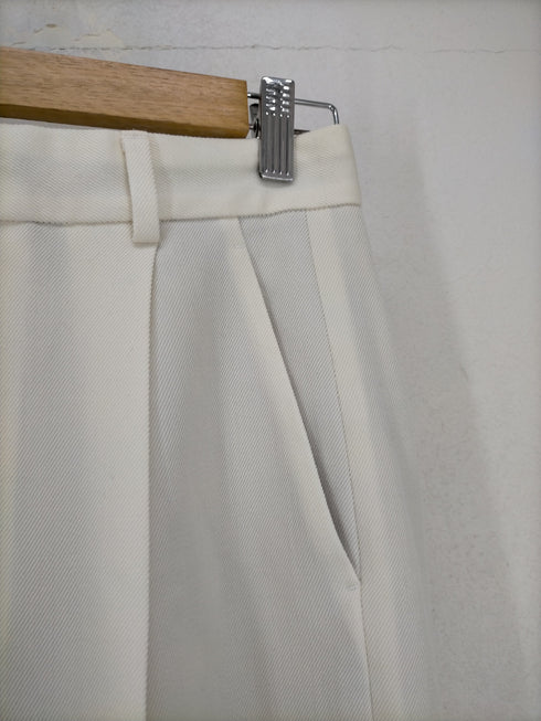 ロクビューティーアンドユースユナイテッドアローズ 6 BEAUTY & YOUTH UNITED ARROWS 21AW センタープレス スラックス レディース JPN:36