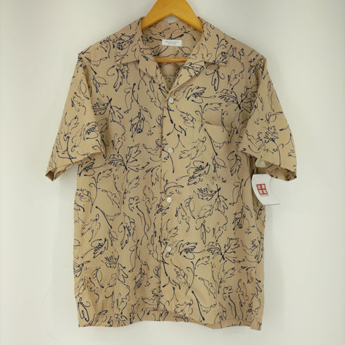 ビューティーアンドユースユナイテッドアローズ BEAUTY & YOUTH UNITED ARROWS 総柄オープンカラーシャツ メンズ M