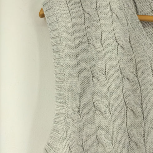 ポロラルフローレン POLO RALPH LAUREN コットンニットベスト レディース XS