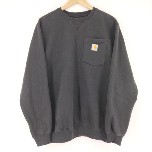 カーハート Carhartt POCKET CREWNECK SWEAT メンズ S