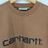 カーハートワークインプログレス Carhartt WIP LOGO SWEAT メンズ L