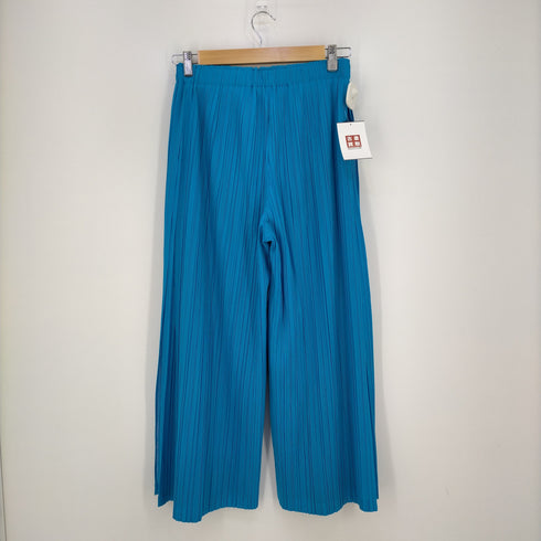 プリーツプリーズイッセイミヤケ PLEATS PLEASE ISSEY MIYAKE プリーツ加工 七分丈ワイドパンツ メンズ 5