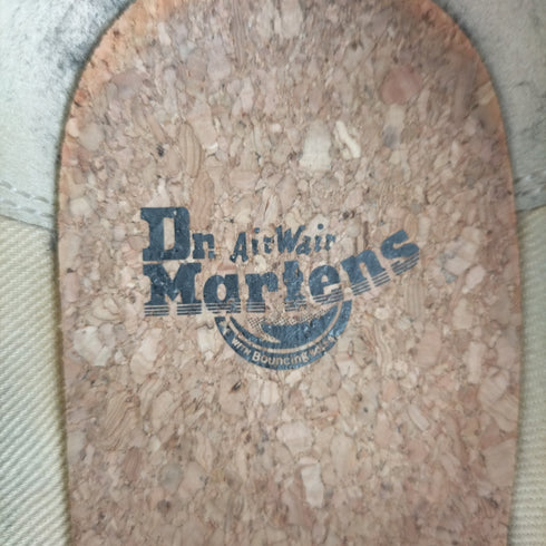 ドクターマーチン Dr.Martens 1461 NATURAL CANVAS KHAKI GREEN レディース UK:5