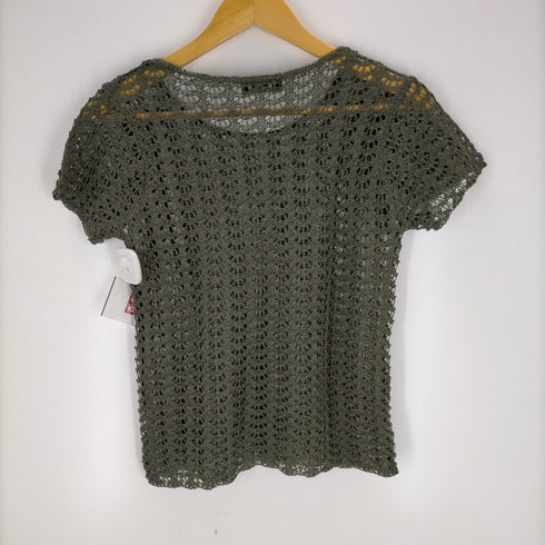アニエスベー agnes b. メッシュ半袖カットソー レディース