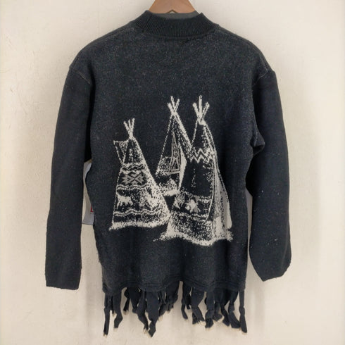 MICMAC フリンジ刺繍ニット レディース 9