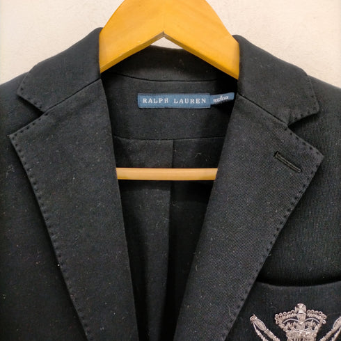 ラルフローレン RALPH LAUREN ワッペンテーラードジャケット レディース 155