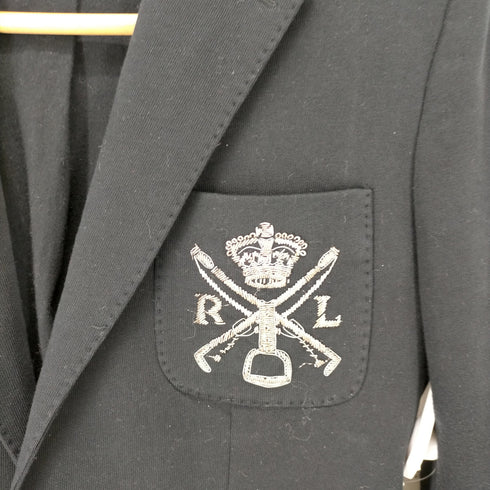 ラルフローレン RALPH LAUREN ワッペンテーラードジャケット レディース 155