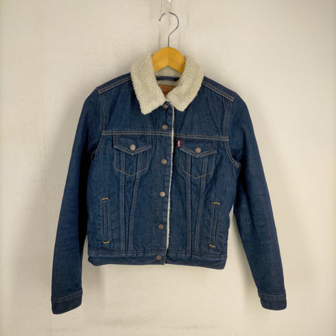リーバイス Levis 裏地ボアデニムトラッカージャケット レディース JPN:XS