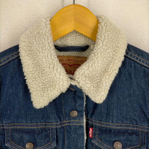 リーバイス Levis 裏地ボアデニムトラッカージャケット レディース JPN:XS