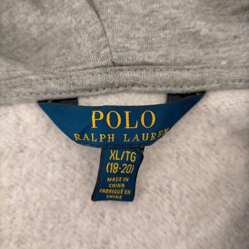 ポロラルフローレン POLO RALPH LAUREN 裏起毛ジップアップスウェット メンズ XL/TG 18-20