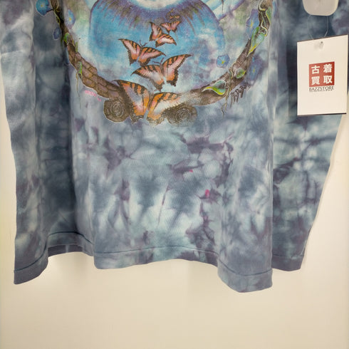 デルタ DELTA 90S USA製 タイダイプリント 半袖Tシャツ メンズ JPN:XL
