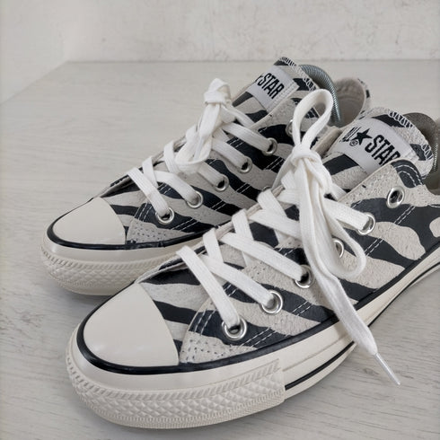 コンバースオールスター CONVERSE ALLSTAR SUEDE ALL STAR US ZEBRA OX レディース JPN:23.5