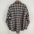 stockholm surfboard club FLYNN BROWN CHECK チェックネルシャツ メンズ import:XS