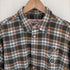 stockholm surfboard club FLYNN BROWN CHECK チェックネルシャツ メンズ import:XS