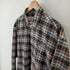 stockholm surfboard club FLYNN BROWN CHECK チェックネルシャツ メンズ import:XS