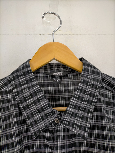 COUNTRY FB ビッグタータンチェックシャツ メンズ 3XL