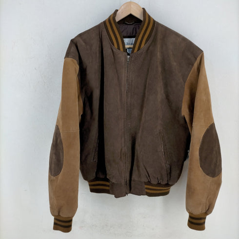 AVALANCHE エルボーパッチ レザースタジャン 薄ショルダーパッド メンズ JPN:L
