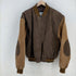 AVALANCHE エルボーパッチ レザースタジャン 薄ショルダーパッド メンズ JPN:L