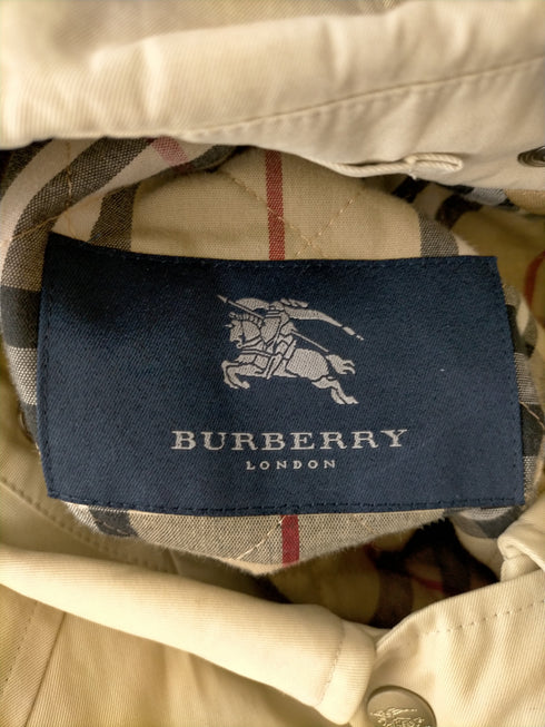 バーバリーロンドン BURBERRY LONDON 裏地キルティング ステンカラーコート メンズ