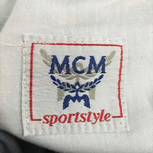 エムシーエム MCM アーチロゴ刺繍 テーパードデニムパンツ メンズ 31