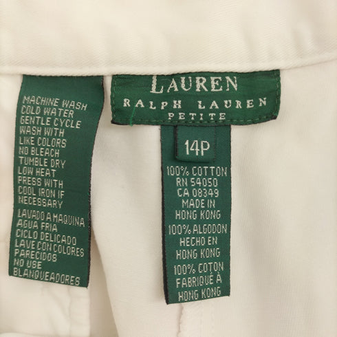 ローレンラルフローレン LAUREN RALPH LAUREN 2タックワイドチノパンツ メンズ 14P