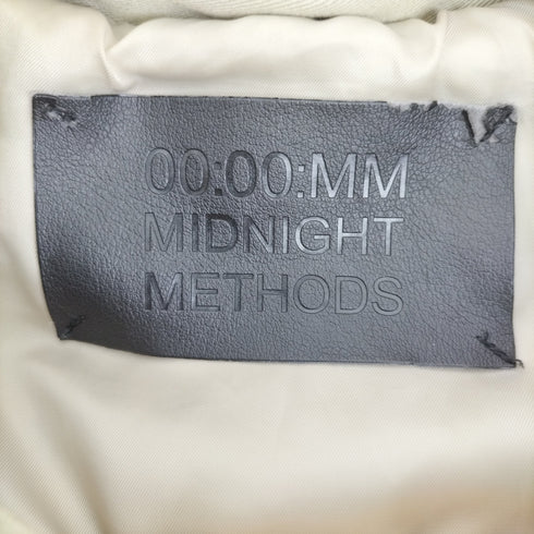 MIDNIGHT METHODS ベルト付き フーデッドコート メンズ FREE