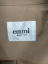 エミアトリエ emmi atelier 袖コンシャストレンチコート レディース 0