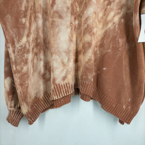 ジュエミ Juemi タイダイコットンニット Tie Dyed Long Tail Knit レディース F
