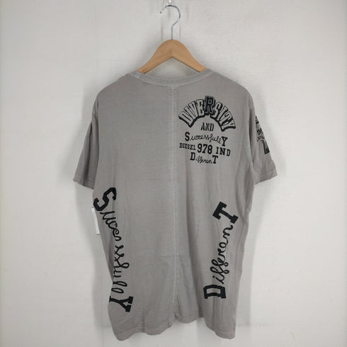 ディーゼル DIESEL グラフィックプリントクルーネックTシャツ メンズ