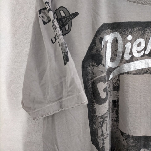 ディーゼル DIESEL グラフィックプリントクルーネックTシャツ メンズ