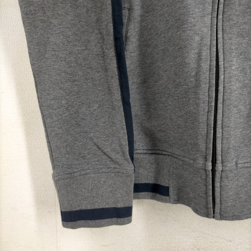 バーバリーブラックレーベル BURBERRY BLACK LABEL ロゴ刺しゅうジップアップパーカー メンズ JPN:3