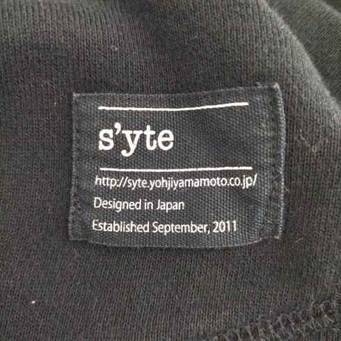 サイトバイヨウジヤマモト syte by Yohji Yamamoto Hi HOODIE メンズ JPN:S