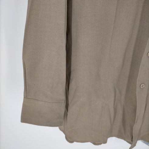 TropicAire USA製 ワッペン エポレット シャツ メンズ 17 1/2-35