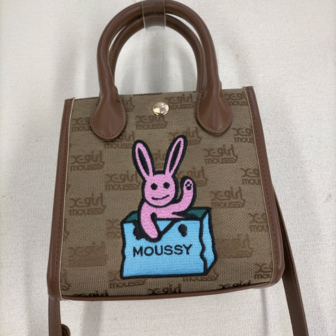 エックスガール X-girl MONOGRAM BAG モノグラムショルダーバッグ レディース