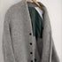 ハイダーアッカーマン HAIDER ACKERMANN ベルギー製 アルパカウール カラーレス比翼コート メンズ JPN:XS