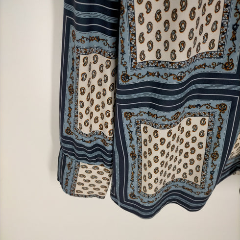 ダビンチ Da Vinci VINTAGE オープンカラー ポリシャツ ボックスシルエット メンズ JPN:L