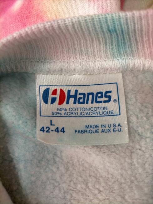 ヘインズ Hanes 80s USA製 ASTROS タイダイスウェット メンズ JPN:L