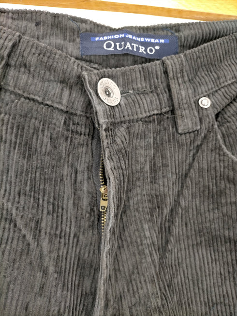 QUATRO 太畝コーデュロイパンツ メンズ 36
