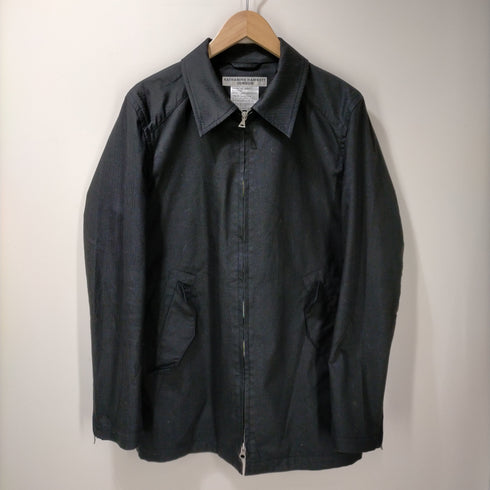 キャサリンハムネットロンドン KATHARINE HAMNETT LONDON ステンカラージップジャケット メンズ L